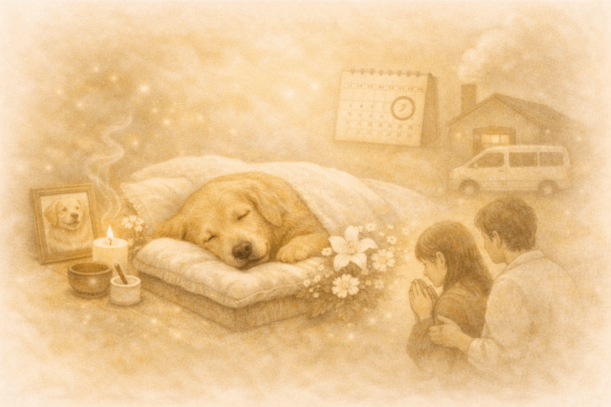 亡くなった　犬