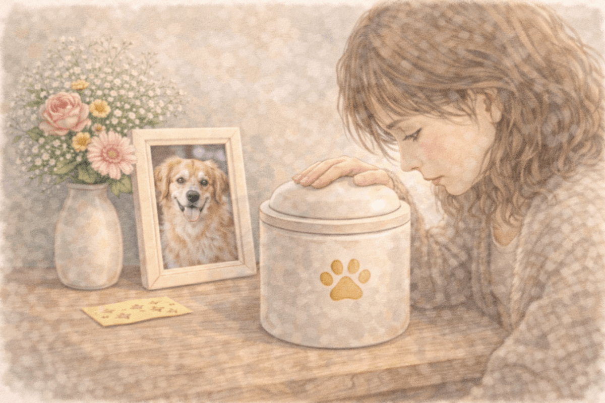 ペットの遺骨を家に置いていいか悩む飼い主