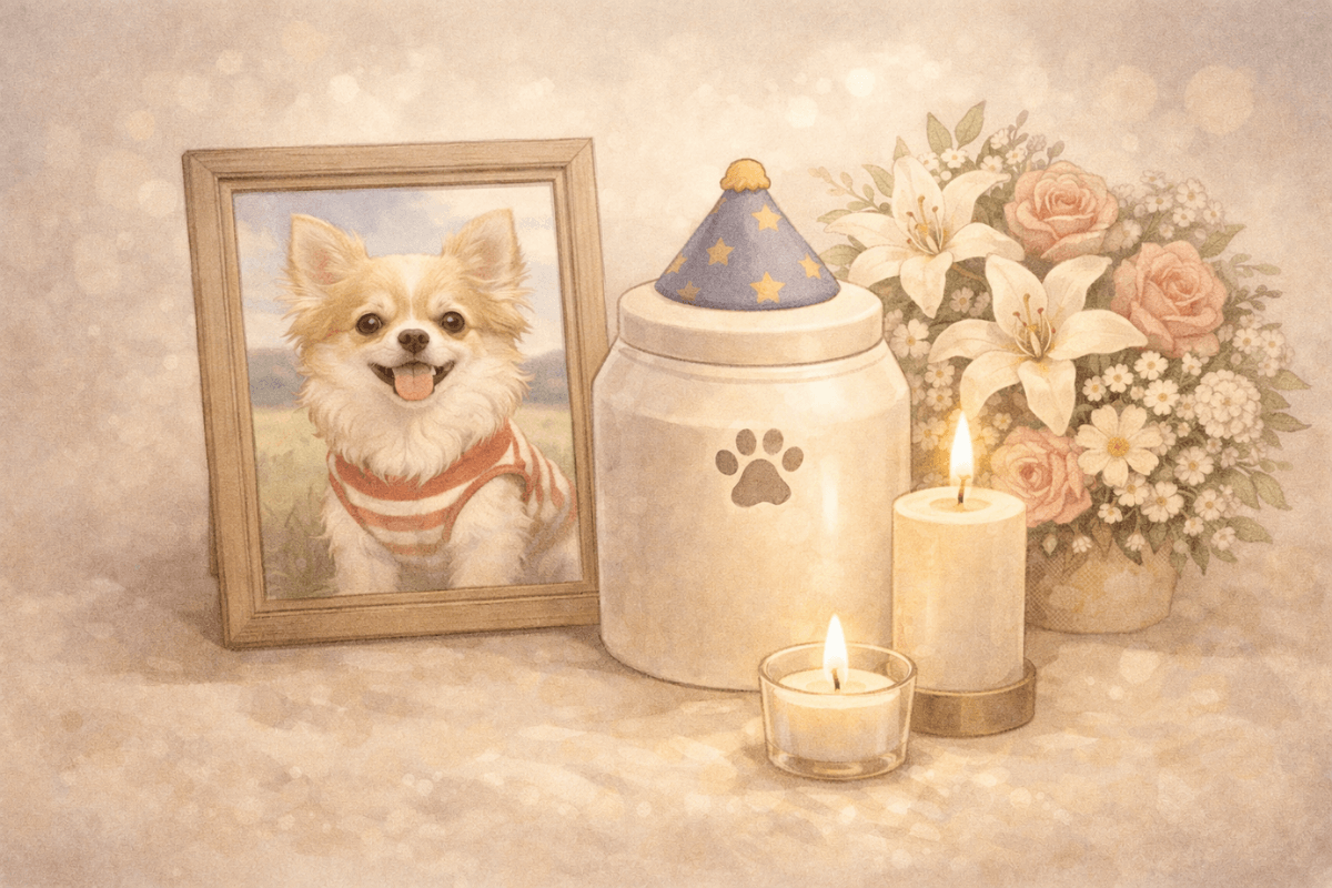 ペットの遺骨、手元供養