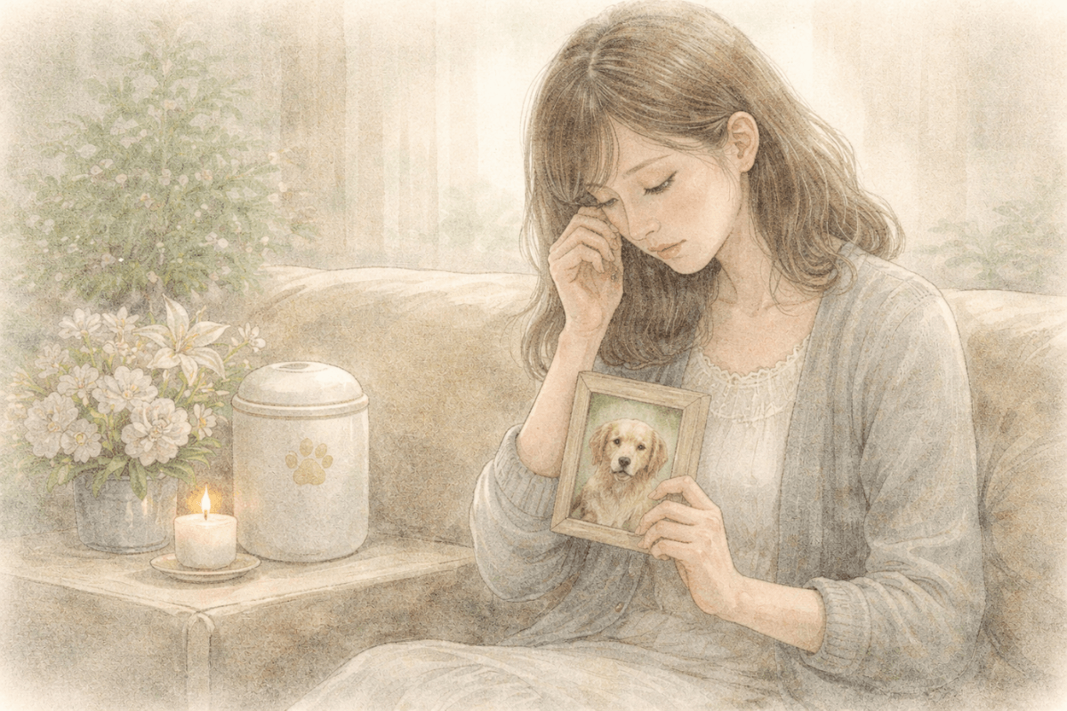 ペットの遺骨をどうするか悩む飼い主