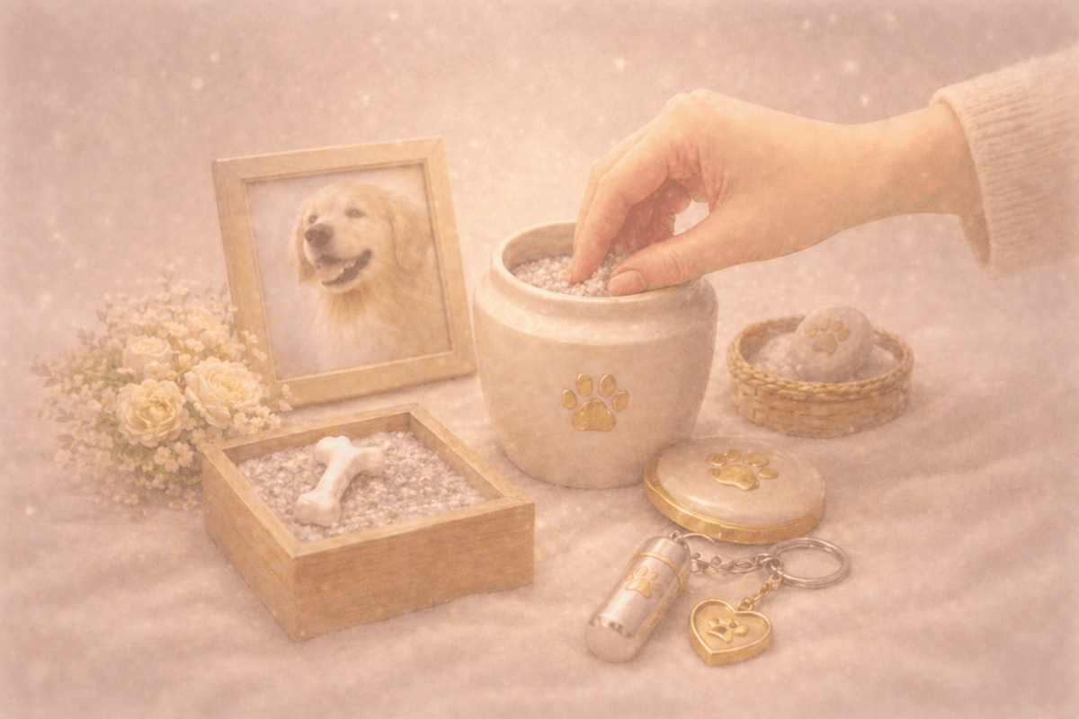 遺骨のカビ　骨壺を素手で触る 