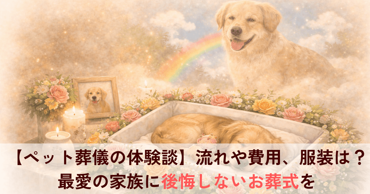 ペット、葬儀、犬、体験談