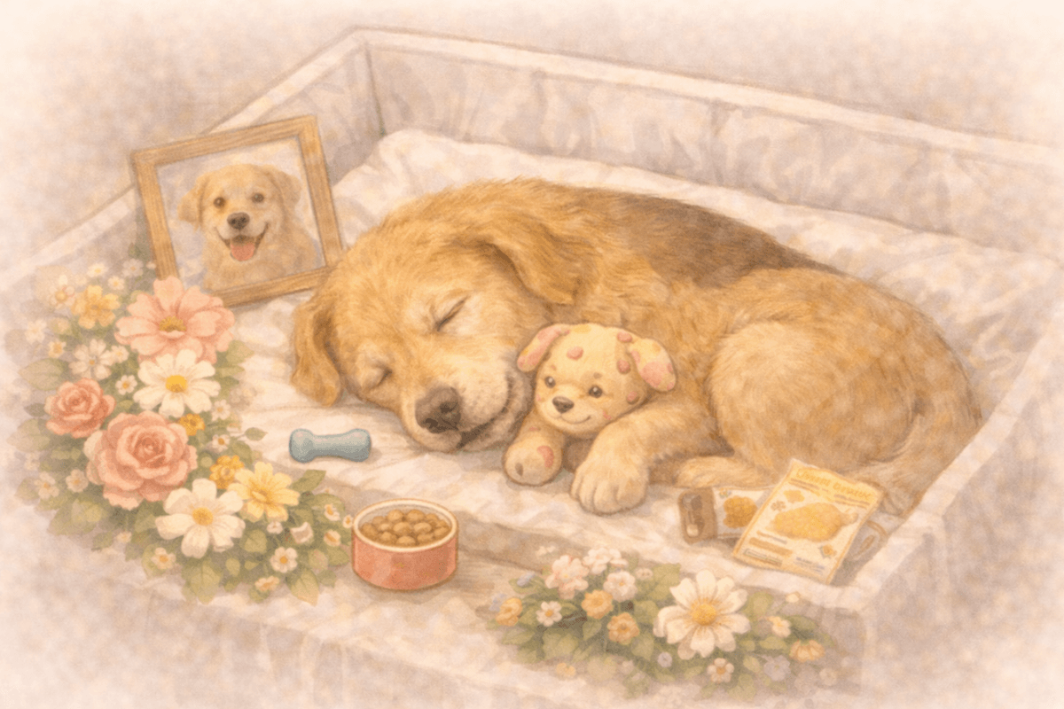 ペット 葬儀 棺