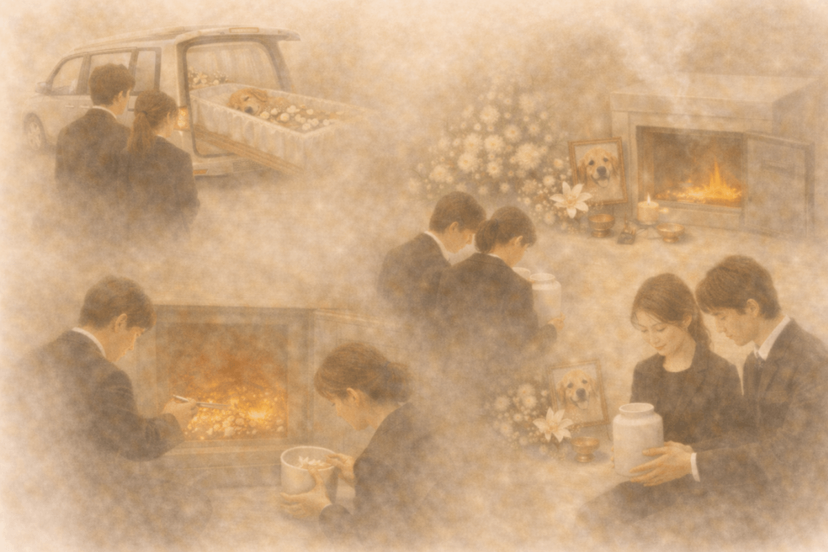 ペット葬儀の火葬のsyする胃